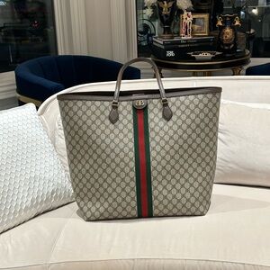 BalenciagaXGucci large tote hacker bag unisex